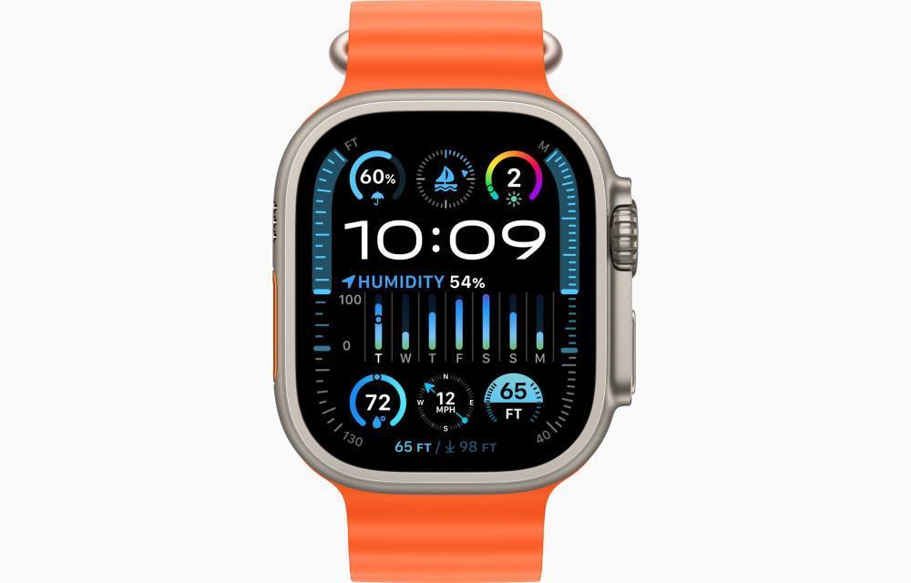 SMARTWATCH ULTRA 2 49MM CELL./TITAN/ORANGE MREH3 APPLE