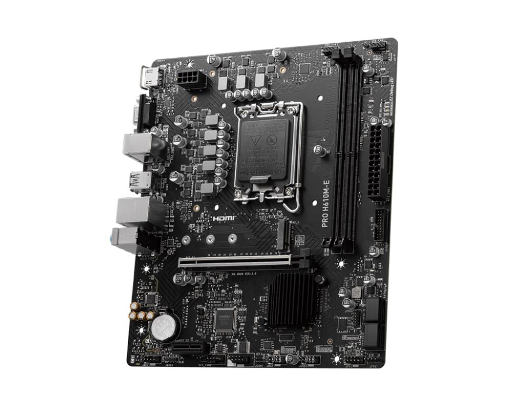 MSI Intel H610 LGA1700 Micro-ATX