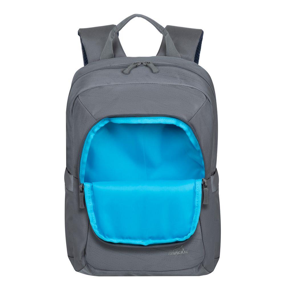 NB BACKPACK ALPENDORF ECO 14"/7523 GREY RIVACASE