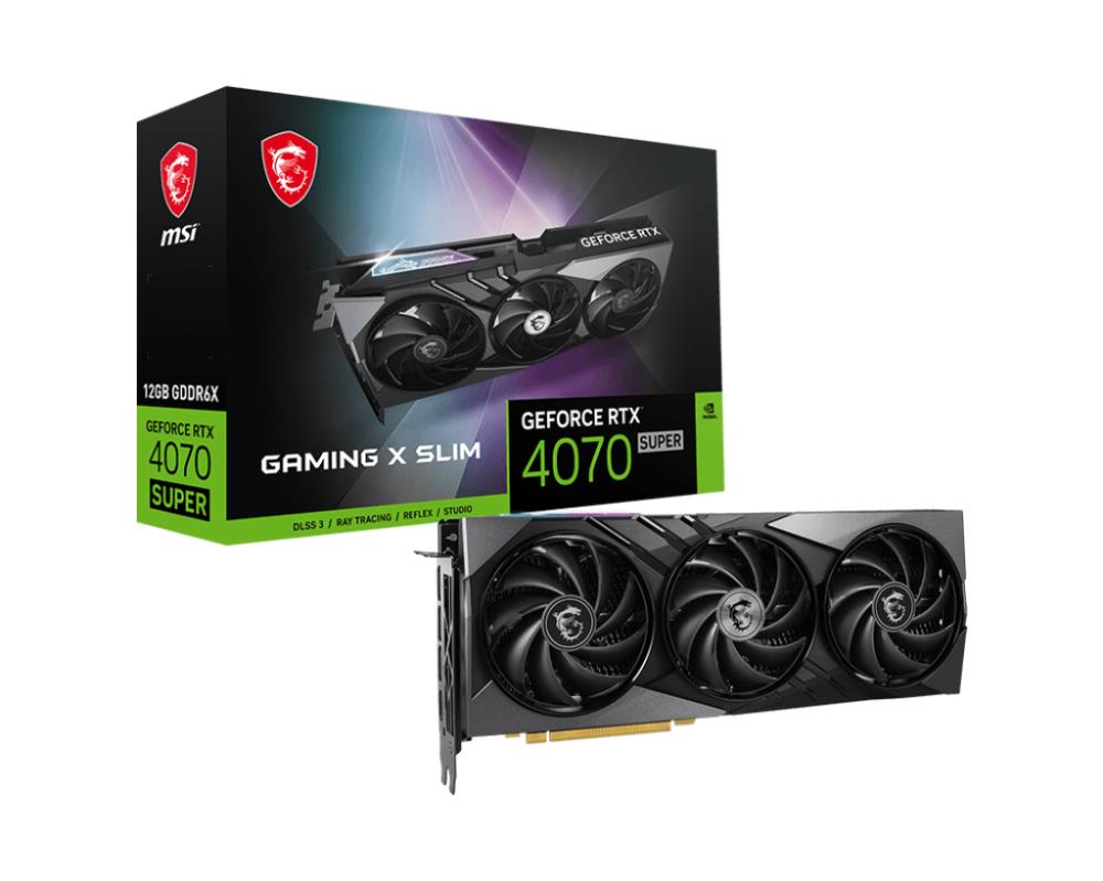 MSI NVIDIA GeForce RTX 4070 SUPER 12 GB GDDR6X