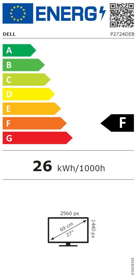 DELL P2724DEB 27" Panel IPS