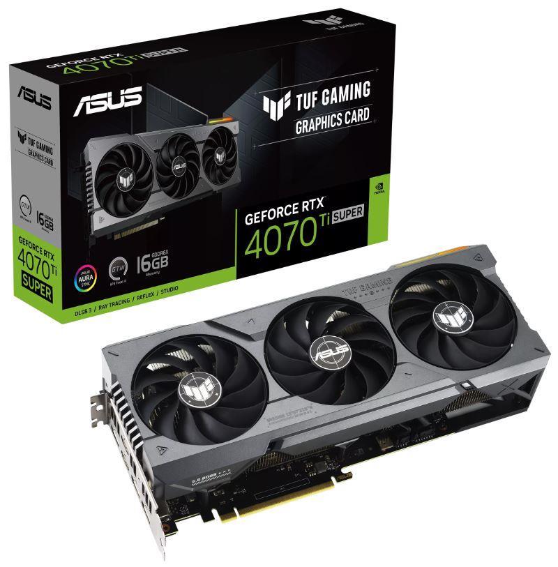 ASUS NVIDIA GeForce RTX 4070 Ti SUPER 16 GB GDDR6X