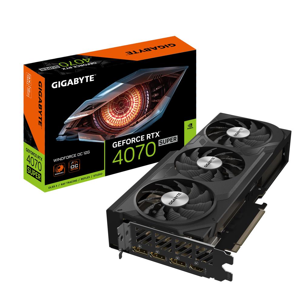 GIGABYTE NVIDIA GeForce RTX 4070 SUPER 12 GB GDDR6X