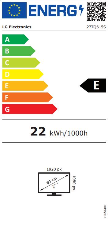 LG 27TQ615S-PZ 27" TV Monitor