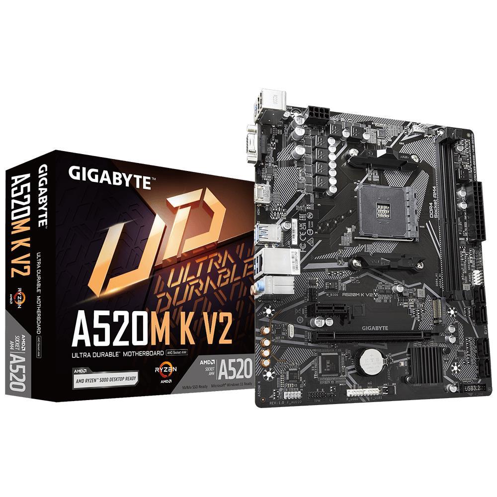 GIGABYTE AMD A520 SAM4 Micro-ATX