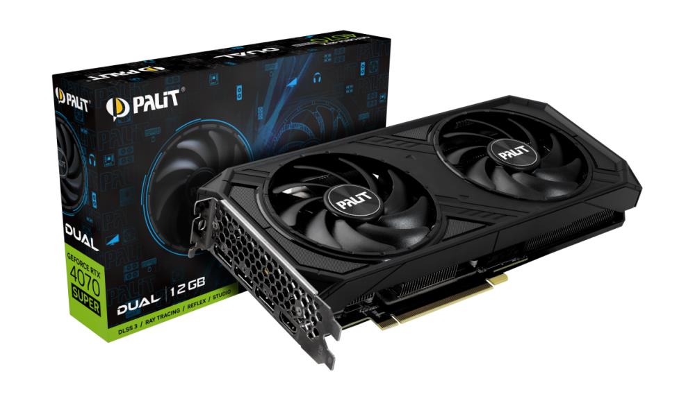 PALIT NVIDIA GeForce RTX 4070 SUPER 12 GB GDDR6X