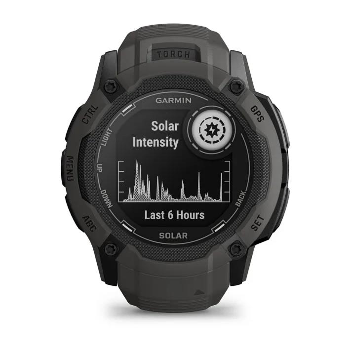 SMARTWATCH INSTINCT 2X SOLAR/GRAPHITE 010-02805-00 GARMIN