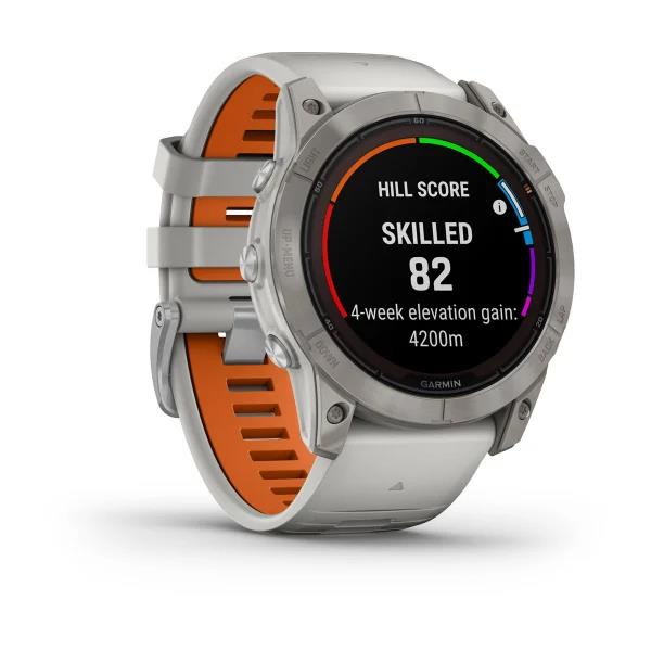 SMARTWATCH FENIX 7X PRO SOLAR/GRY/ORANGE 010-02778-15 GARMIN