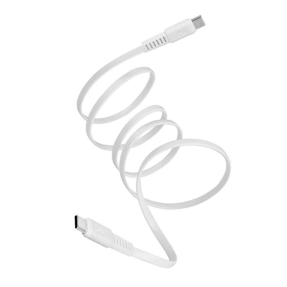 CABLE USB-C TO USB-C 1.2M/WHITE PS6005 WT12 RIVACASE