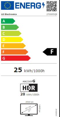 LG 27GS95QE-B 26.5" Gaming