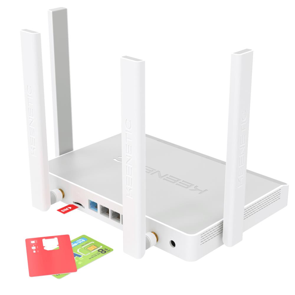 KEENETIC Wireless Router 1300 Mbps USB 2.0