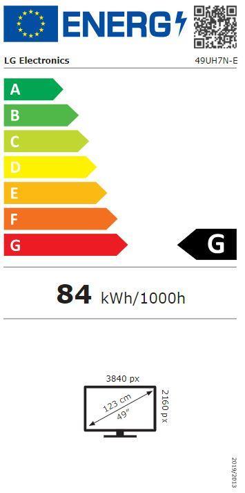 DISPLAY LCD 49"/49UH7N-E LG