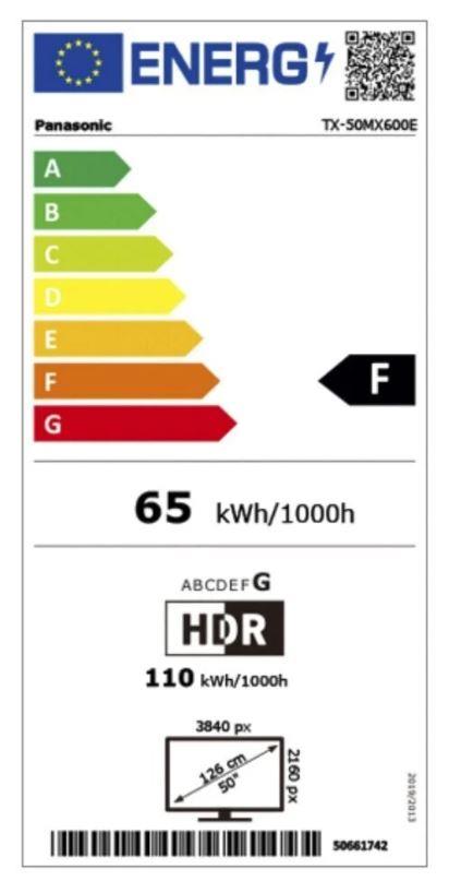 PANASONIC 50" 4K 3840x2160