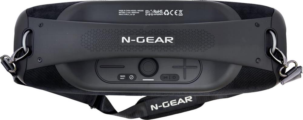 N-GEAR NRG500 Black Portable/Wireless