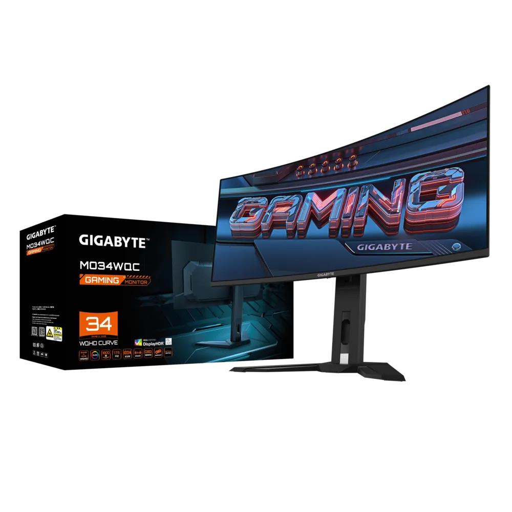 GIGABYTE MO34WQC EK 34" Gaming/21 : 9