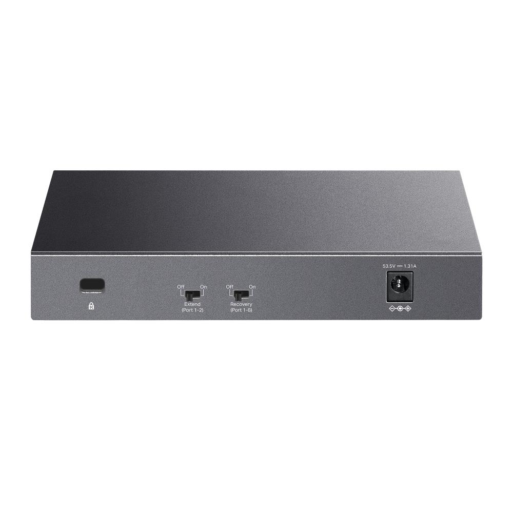 TP-LINK LS108GP Desktop/pedestal 8x10Base-T / 100Base-TX / 1000Base-T