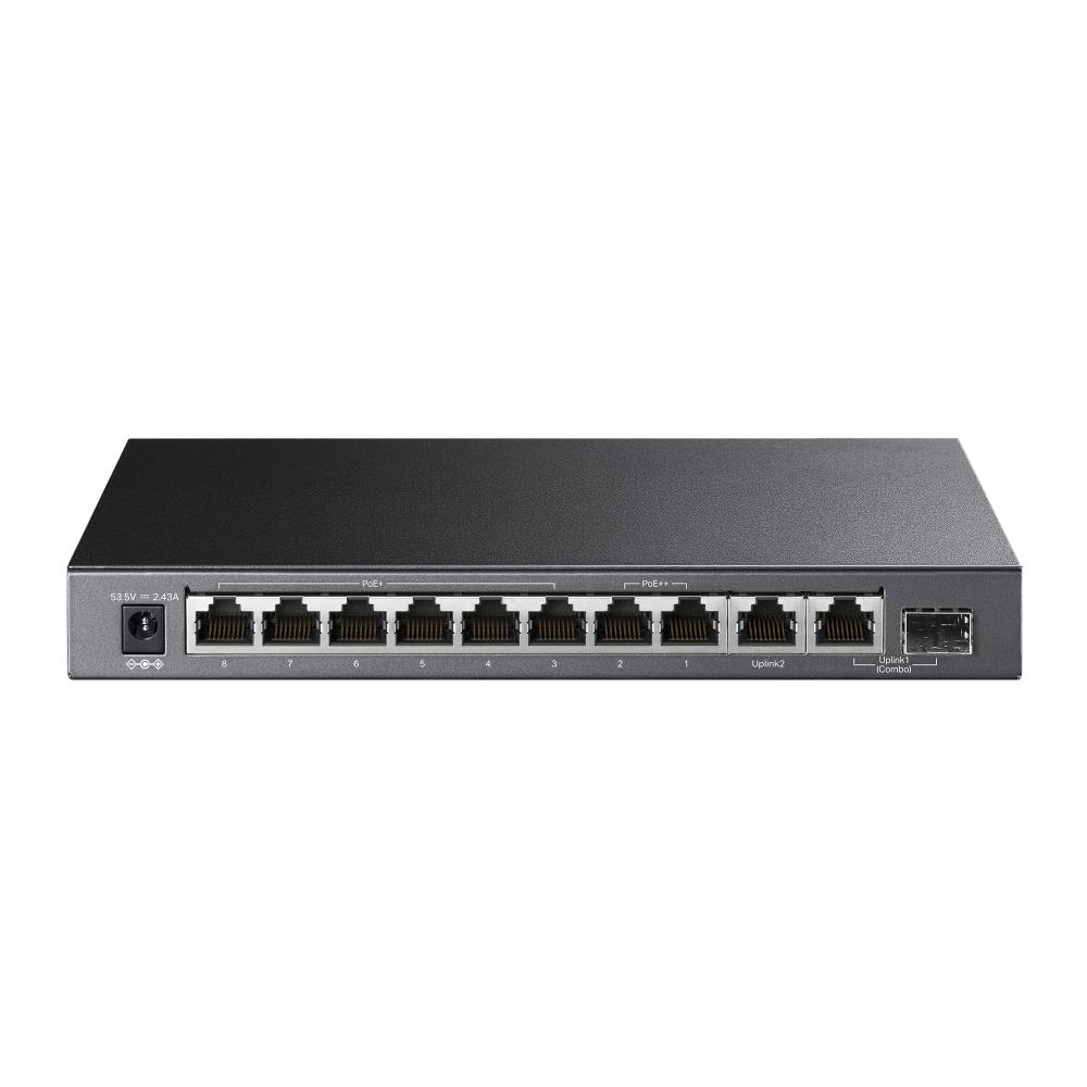 TP-LINK TL-SG1210PP 9x10Base-T / 100Base-TX / 1000Base-T 1x10/100/1000BASE-T/SFP combo