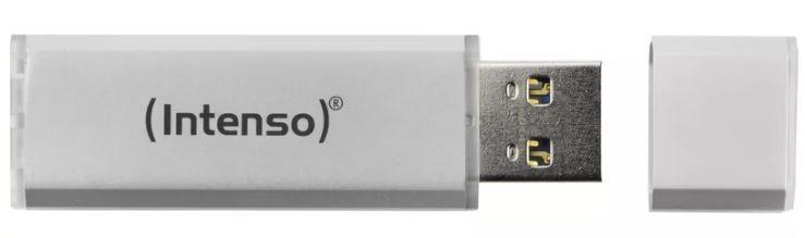 MEMORY DRIVE FLASH USB2 128GB/SILVER 3521496 INTENSO