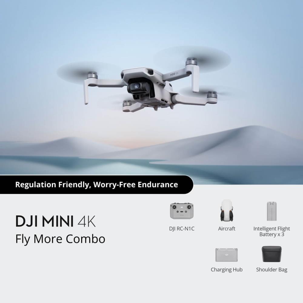 DJI DJI Mini 4K Fly More Combo Consumer CP.MA.00000797.01