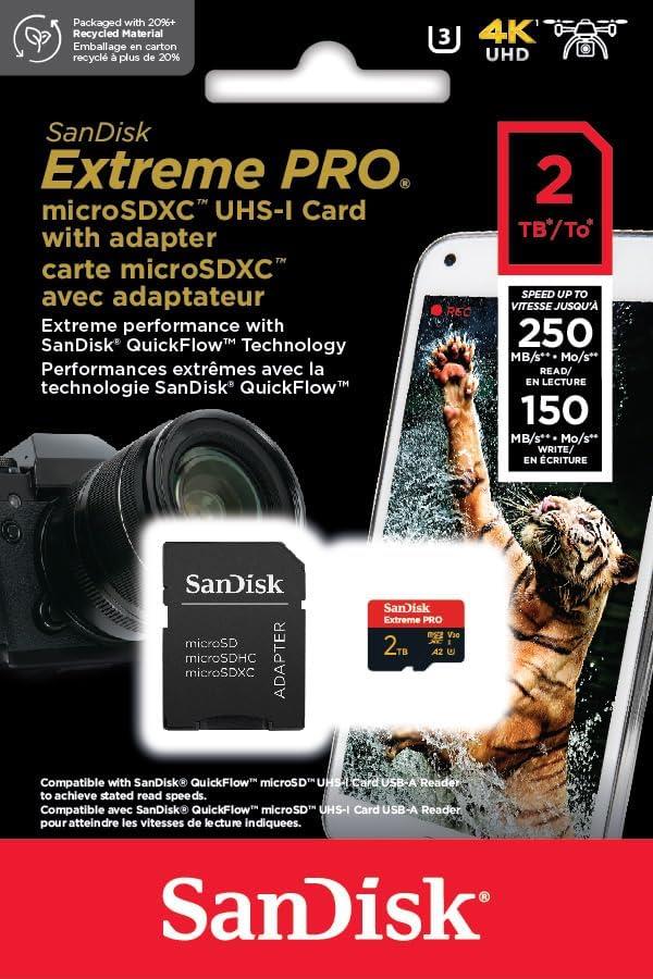 MEMORY MICRO SDXC 2TB UHS-I/W/A SDSQXCD-2T00-GN6MA SANDISK