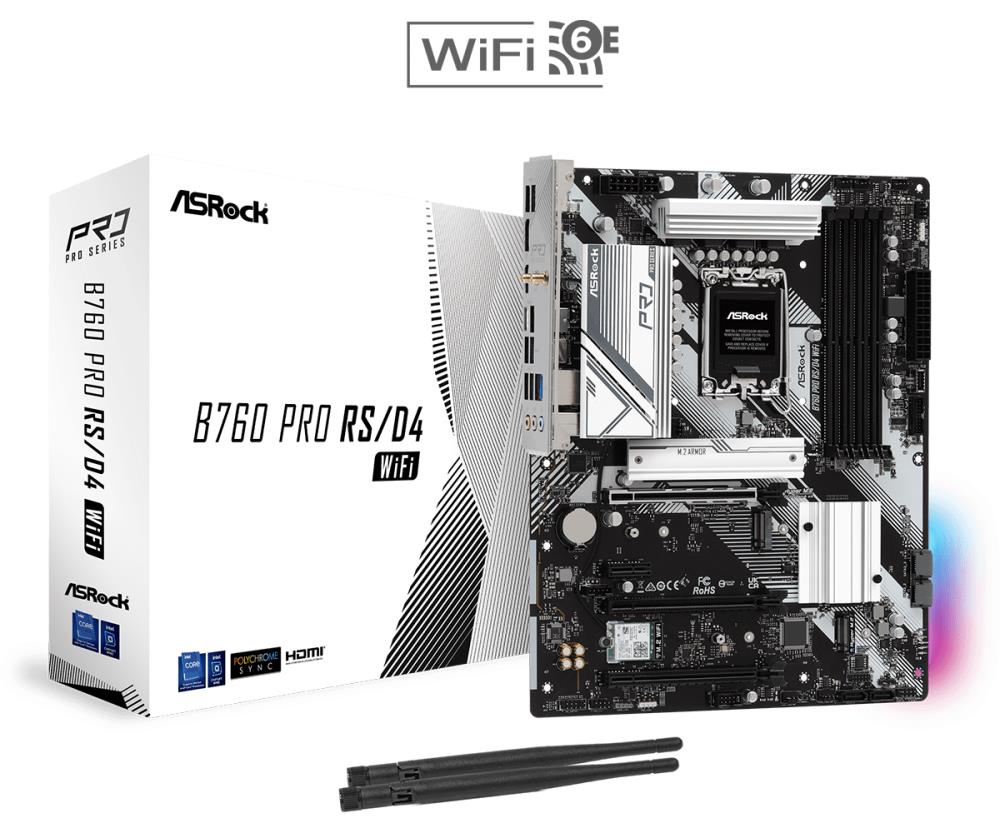 ASROCK Intel B760 Express LGA1700 ATX