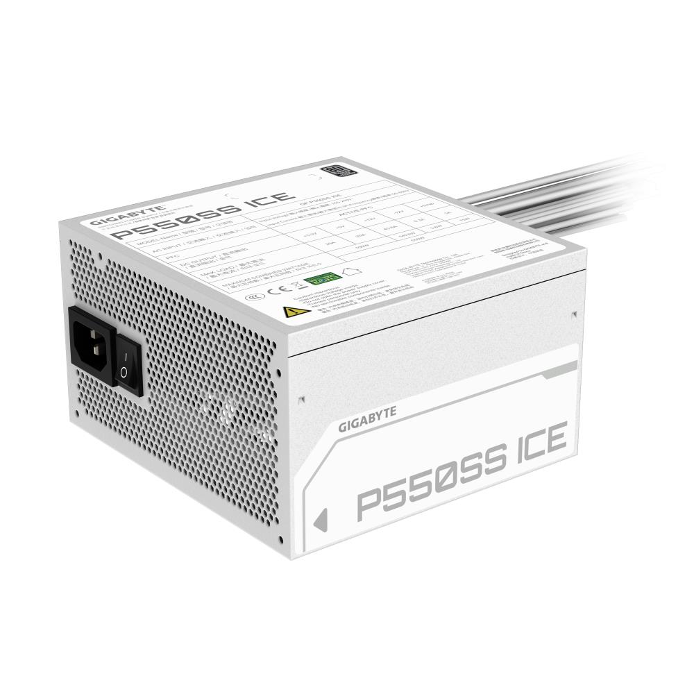 GIGABYTE GP-P550SS ICE 550 Watts Efficiency 80 PLUS SILVER