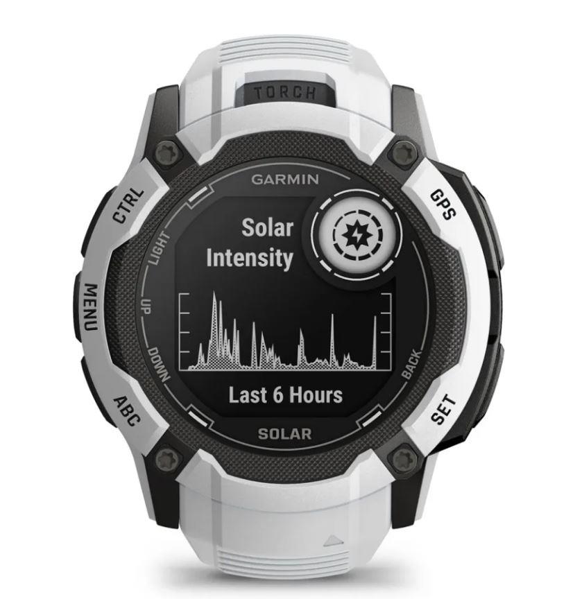 SMARTWATCH INSTINCT 2X SOLAR/WHITE 010-02805-04 GARMIN