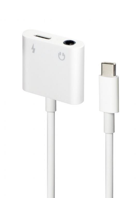 CABLE USB-C TO AUDIO 3.5MM/SOCKET A-CM-3.5FP-01 GEMBIRD