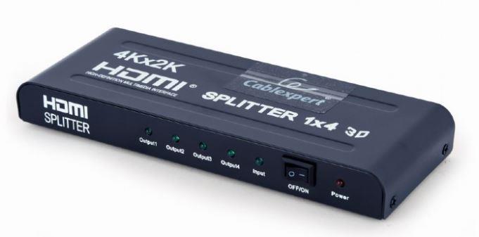 CABLE HDMI SPLITTER 4PORTS/DSP-4PH4-02 GEMBIRD