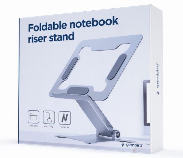 NB ACC RISER STAND FOLDABLE/SILVER NBS-D1-03 GEMBIRD