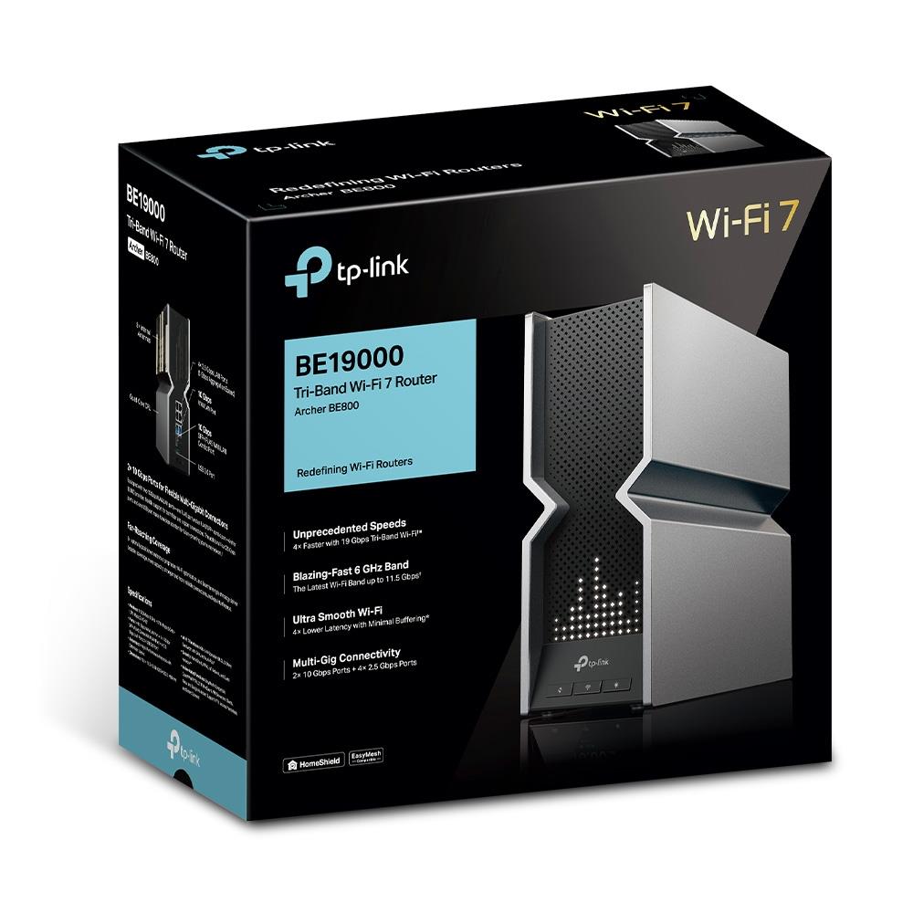 WRL ROUTER 19000MBPS WI-FI 7/TRI-BAND ARCHER BE800 TP-LINK