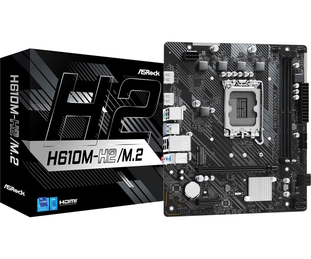 ASROCK Intel H610 LGA1700 Micro-ATX