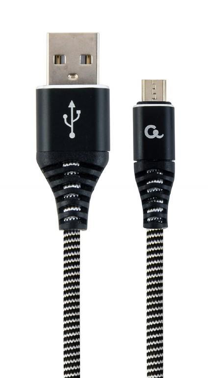 CABLE USB2 TO MICRO-USB 2M/CC-USB2B-AMMBM-2M-BW GEMBIRD