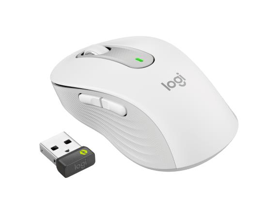 MOUSE USB OPTICAL WRL M650/LARGE WHT 910-006349 LOGITECH