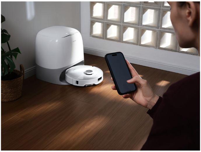 VACUUM CLEANER ROBOT Q REVO/CURV5A1 WH QRCS02-00 ROBOROCK