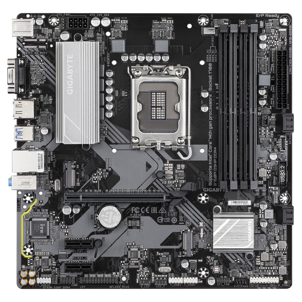 GIGABYTE Intel B760 Express LGA1700 Micro-ATX