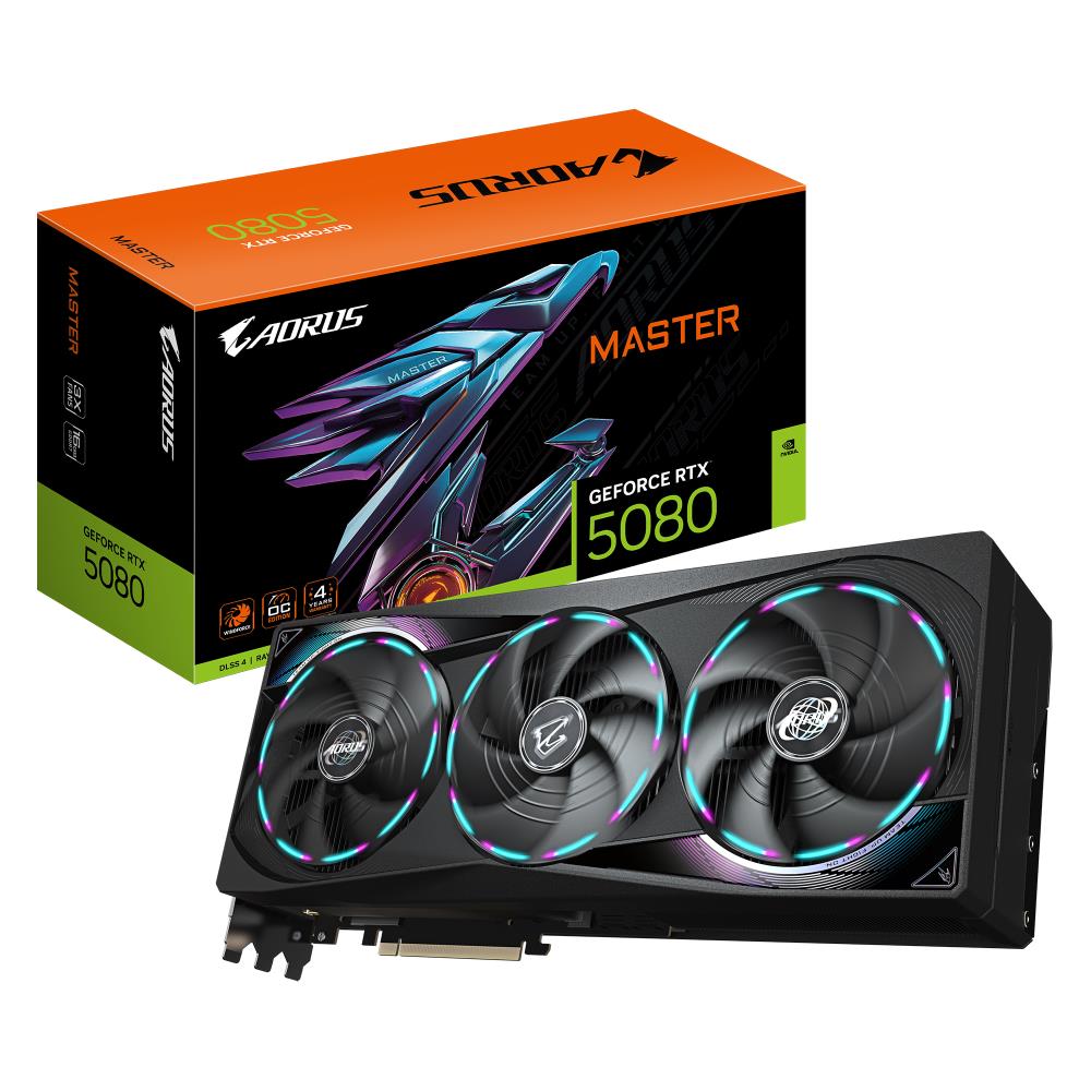 GIGABYTE NVIDIA GeForce RTX 5080 16 GB GDDR7