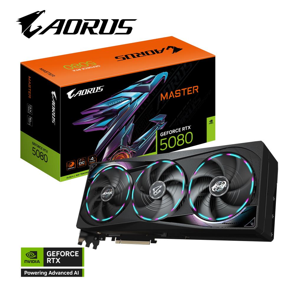 GIGABYTE NVIDIA GeForce RTX 5080 16 GB GDDR7