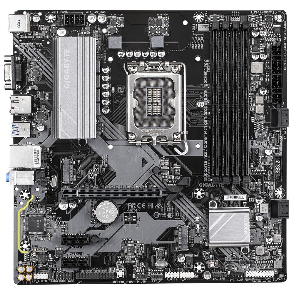 GIGABYTE Intel B760 Express LGA1700 Micro-ATX