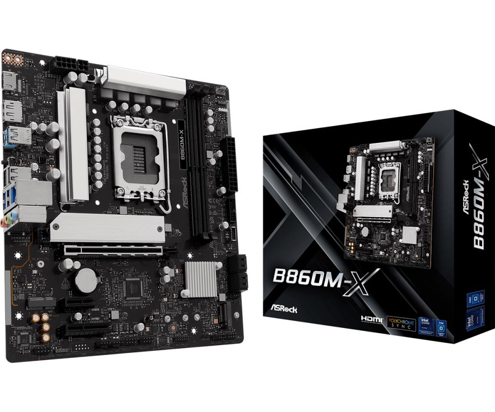 ASROCK Intel B860 Express LGA1851 Micro-ATX