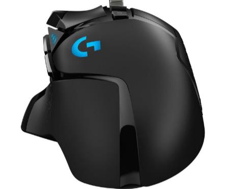 MOUSE USB OPTICAL G502 HERO/BLACK 910-005471 LOGITECH