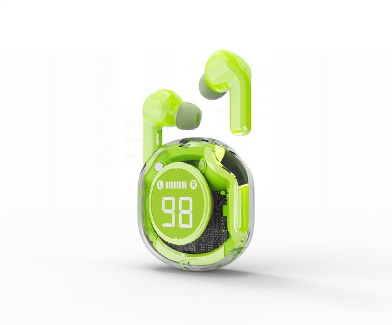 HEADSET BLUETOOTH/GREEN TWST-01-G GEMBIRD