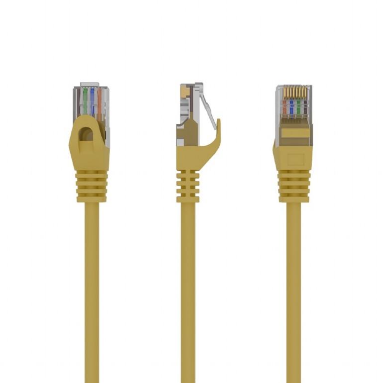 PATCH CABLE CAT6 UTP 2M/YELLOW PP6U-2M/Y GEMBIRD