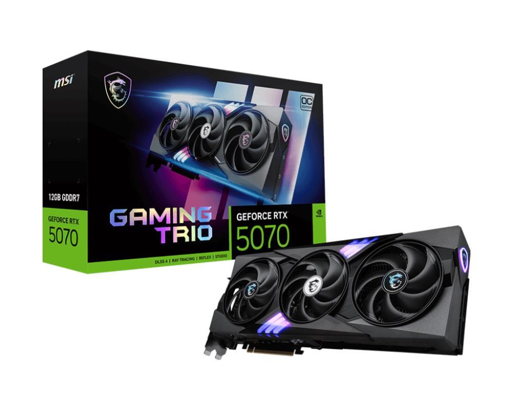 MSI NVIDIA GeForce RTX 5070 12 GB GDDR7