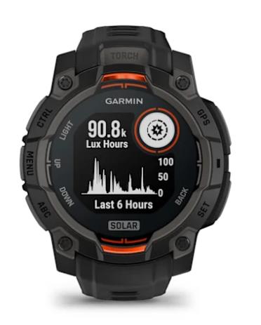 SMARTWATCH INSTINCT 3 SOLAR/BLACK/BLK 010-02934-00 GARMIN