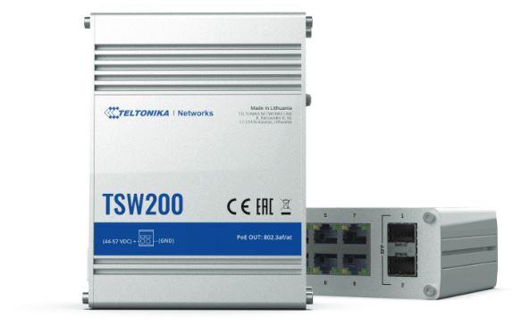 TELTONIKA TSW200 PoE ports 8 240 Watts