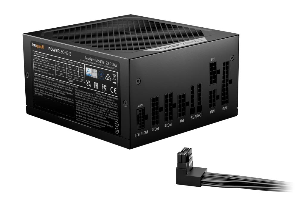 CASE PSU ATX 750W/POWER ZONE 2 BP006EU BE QUIET