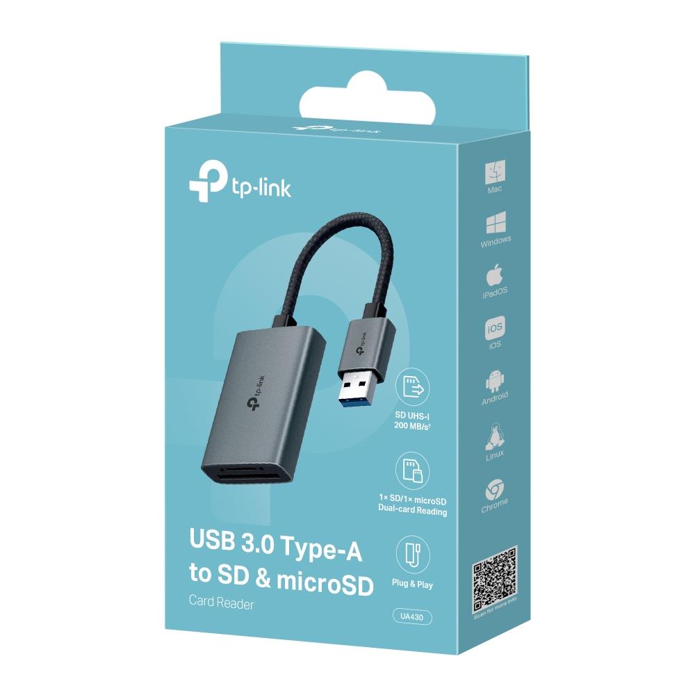MEMORY READER USB3 SD&MICROSD/UA430 TP-LINK
