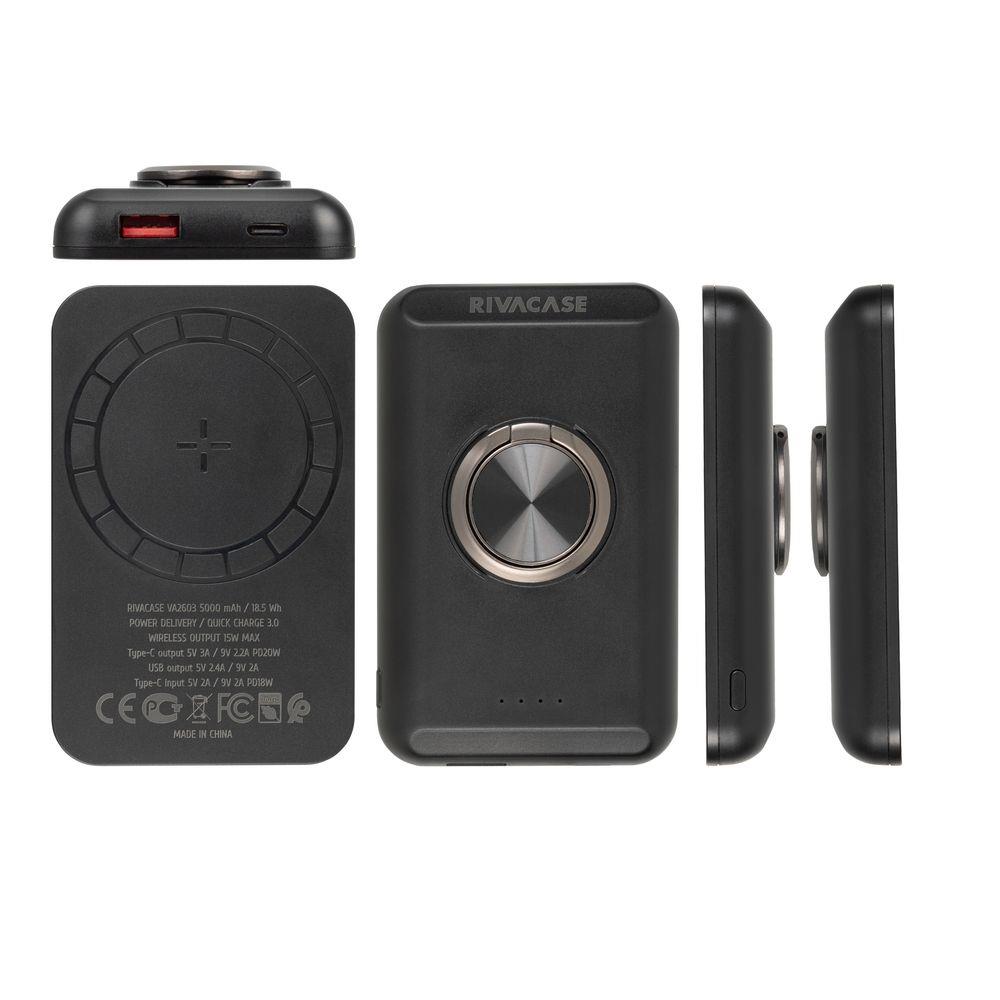 POWER BANK WRL 5000MAH MAGSAFE/VA2603 RIVACASE