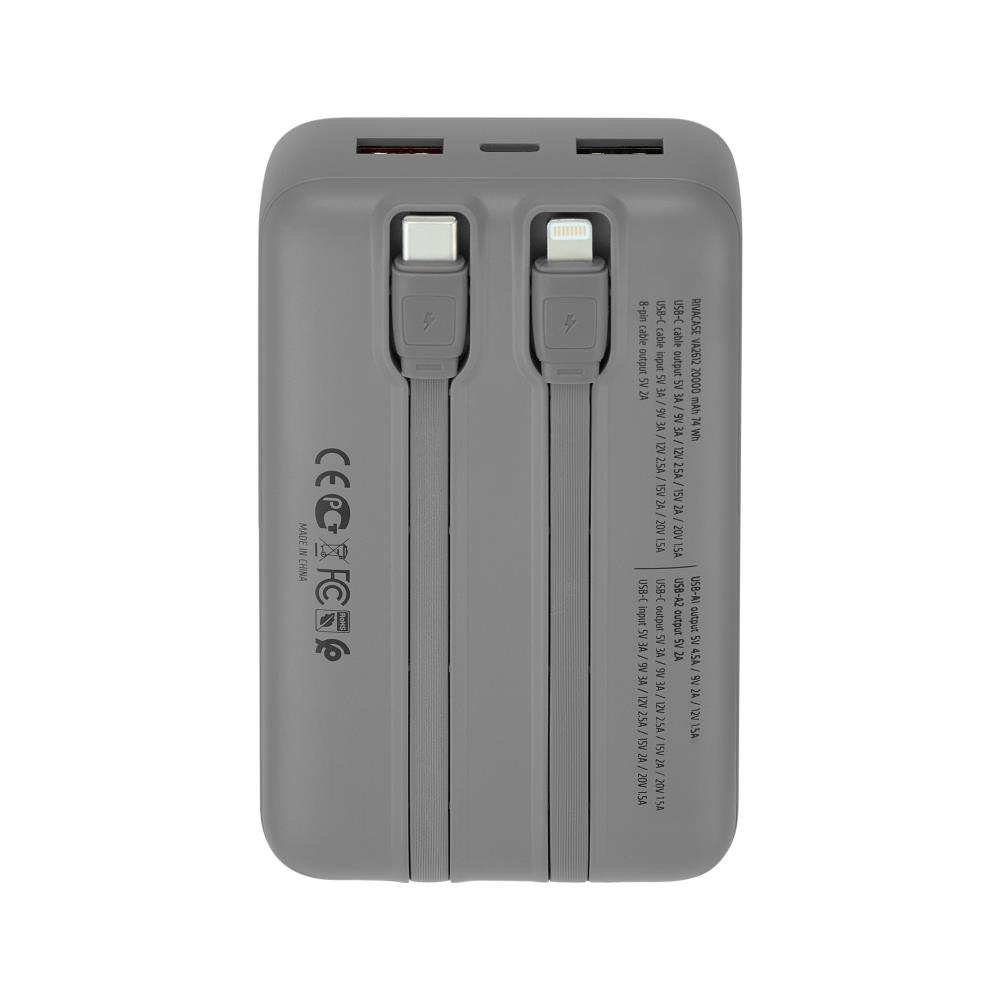 POWER BANK USB 20000MAH/VA2612 RIVACASE